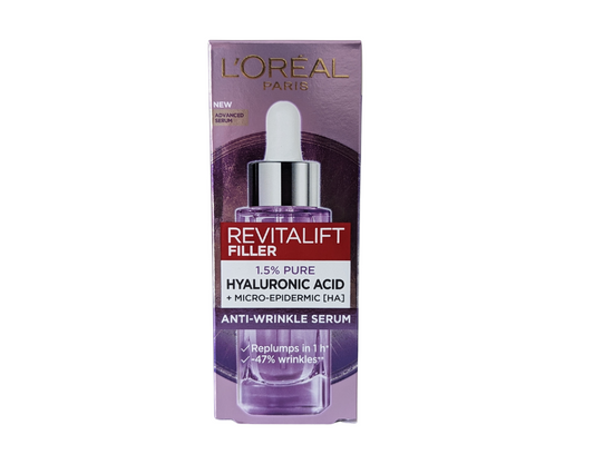 L’Oréal Paris Revitalift Filler 1.5% Pure Hyaluronic Acid Anti-Wrinkle Serum